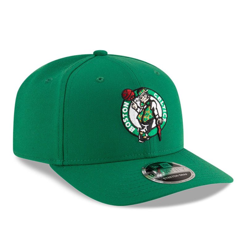New Era 9SEVENTY Boston Celtics NBA Team Green Stretch Snapback Cap - 60755441 Odzież/Czapki/Czapki z daszkiem Your Sports Performance
