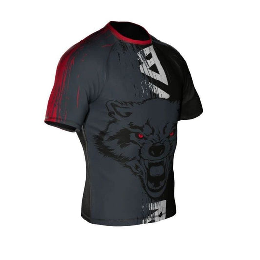 The "Wolf" compression rashguard is made of DBX MORE DRY XL material. ODZIEŻ - Koszulki treningowe Your Sports Performance