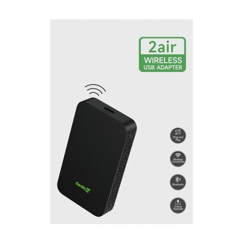 CARLINKIT 5.0 2Air Adapter Wireless Carplay Android Auto Carlink 5 Black Kable i adaptery/Adaptery, przejściówki Your Sports Performance