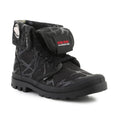 Palladium Stranger Things BAGGY HOPPER TUNNELS Women's 94625-008-M Black Palladium