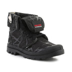 Palladium Stranger Things BAGGY HOPPER TUNNELS Women's 94625-008-M Black Palladium