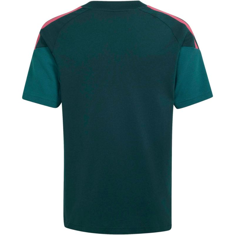 adidas Real Madrid 26/27 Tiro 26 Sweat Tee for kids dark green KZ2483