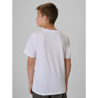 Boys' regular-fit printed T-shirt 4F 4FJRAW26TTSHM4346-10S