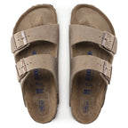 Birkenstock Arizona Soft Footbed Oiled Leather Tabacco Brown Narrow Women's/Men's Slides (0552813) Footwear/Lifestyle/Birkenstock/Klapki/chodaki Birkenstock