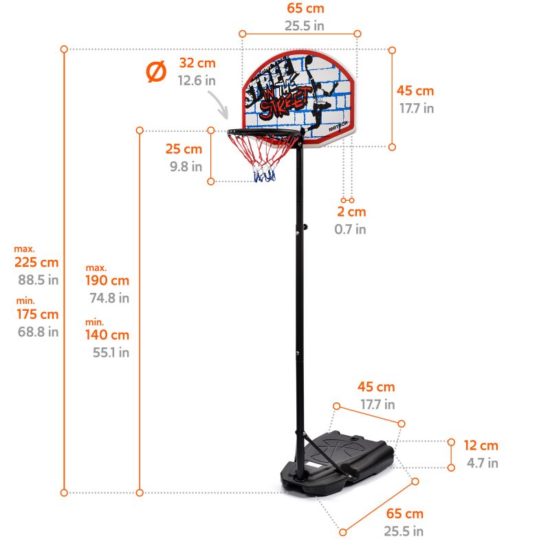 Meteor Street 10135 Basketball Set Accessories/Training equipment/Stojak do koszykówki Your Sports Performance