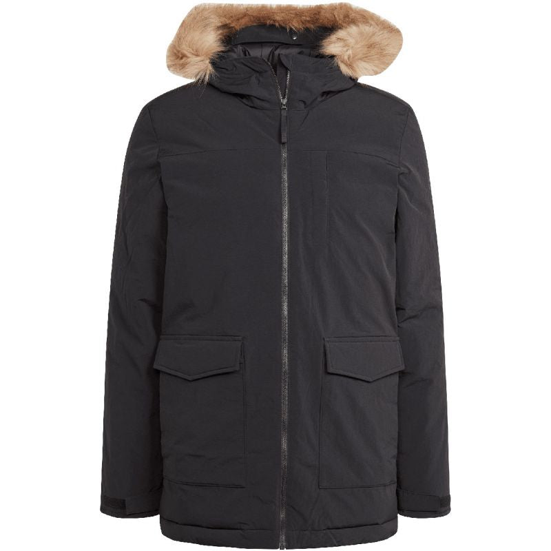 Adidas Parka Hooded Fur M IK0553 jacket Clothing/Lifestyle Adidas