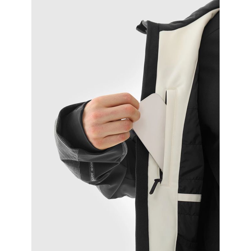 Men's 10000 membrane snowboard jacket 4F 4FWAW24TTJAM511-11S *Kategoria tymczasowa Your Sports Performance
