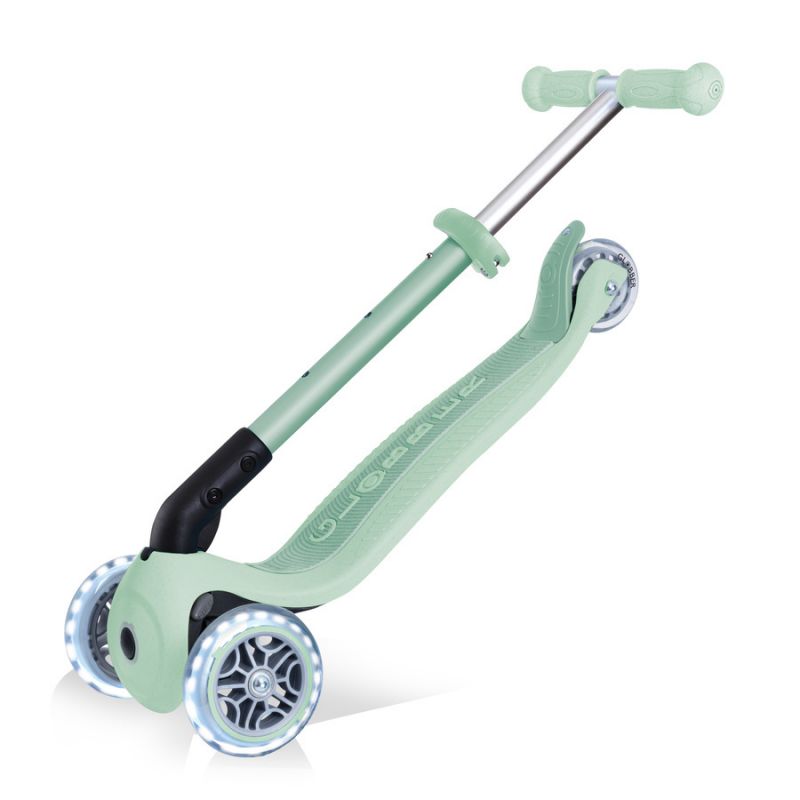 3-wheel scooter Globber Foldable Lights ECOlogic Pistachio Jr 692-505 Accessories/Skating/Hulajnogi Your Sports Performance