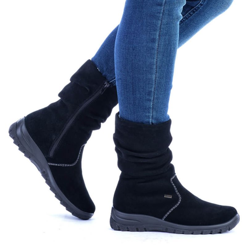 Leather insulated boots RIEKER W RKR130 Footwear/Lifestyle/Rieker Your Sports Performance