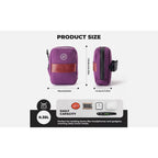 Rockbros bicycle saddle bag purple 0.3l Rockbros/Torby Rowerowe/Torby Podsiodłowe Your Sports Performance