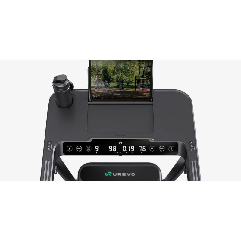 Treadmill with built-in desk for work and exercise UREVO Foldi 3S In preparation Your Sports Performance