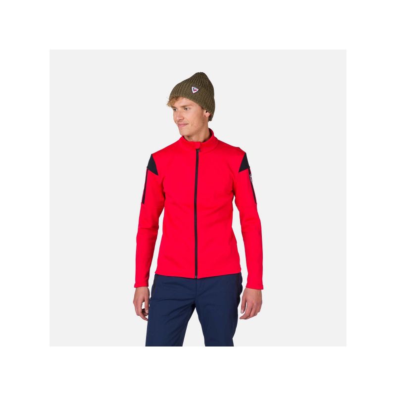 Rossignol Aerial Fz Sweatshirt Red Import z PMSport Your Sports Performance