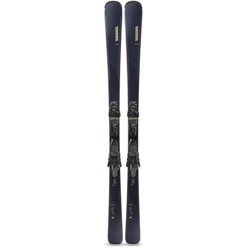 K2 BLUR 74 W Women's Skis - ERC 11 TCx light Quikclik black - anthracite SET