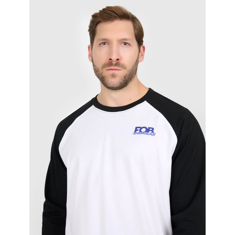 Men's oversize longsleeve 4F 4FRAW25TLONM633-10S *Kategoria tymczasowa Your Sports Performance