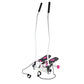 Stepper with movable arms and HMS S3085 links pink-white