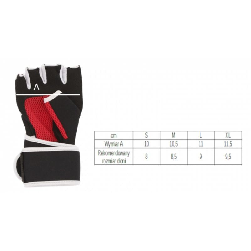 Neoprene gloves with gel MASTERS RBB-N-MFE 13073-01M Accessories/Gloves Your Sports Performance