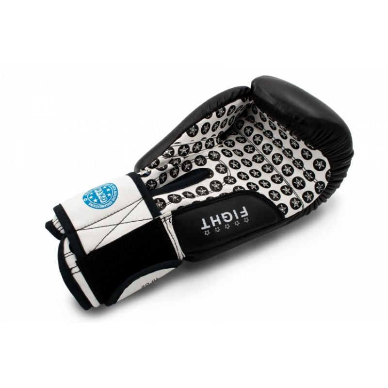 TOP TEN FIGHT RTT-2 Boxing Gloves 16 oz Black Clothing Your Sports Performance