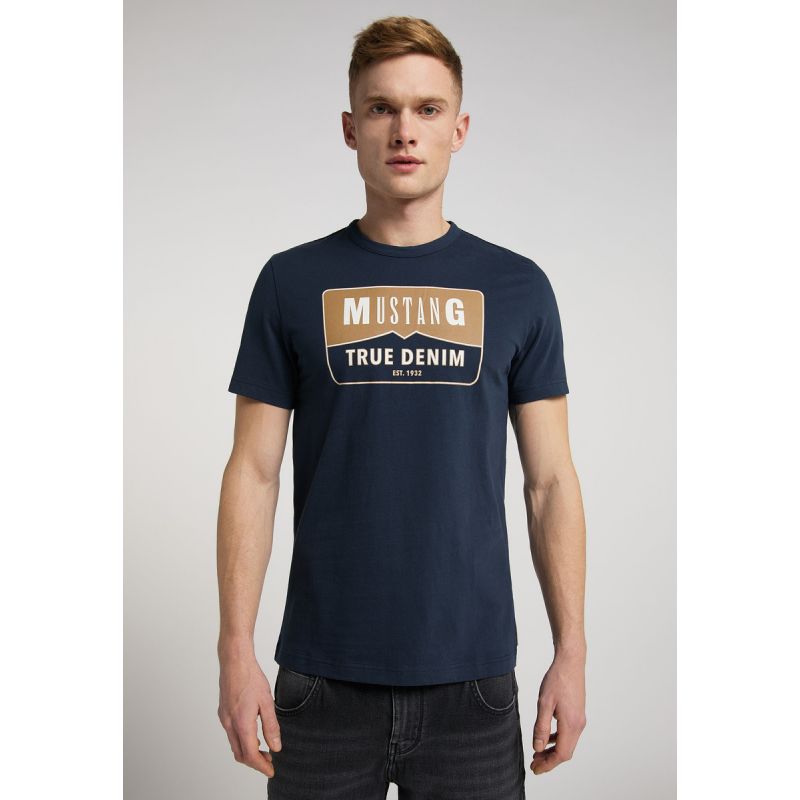 Mustang T-shirt Alex C Print M 1012124 5330 Clothing/Lifestyle/T-shirts/Mustang Your Sports Performance
