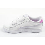 Puma Smash 3.0 children's sports shoes sneakers white leather fashionable Puma