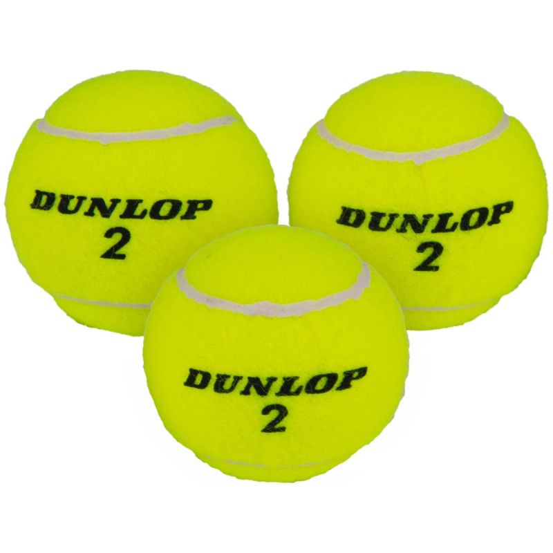 DUNLOP CLUB TENNIS BALLS SET OF 3 Accessories Your Sports Performance