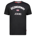 Geographical Norway Jassier T-shirt 254 M SY1361H/GN-Black Clothing/Lifestyle/T-shirts/ Geographical Norway Your Sports Performance