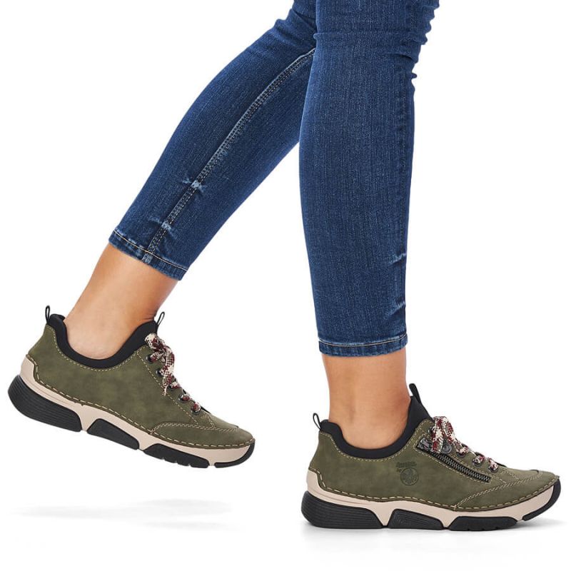 Comfortable Rieker W RKR610 green shoes Footwear/Lifestyle/Rieker Your Sports Performance