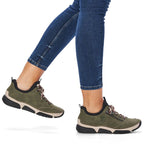 Comfortable Rieker W RKR610 green shoes Footwear/Lifestyle/Rieker Your Sports Performance