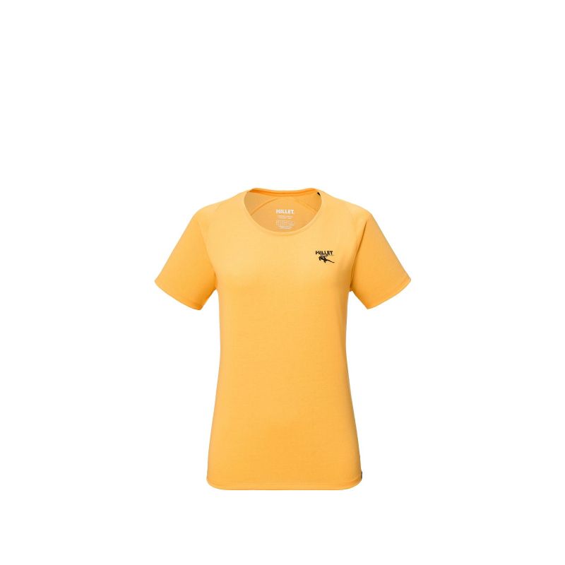 MILLET Cimaï Natural Ts Ss W Yellow Women's T-shirt