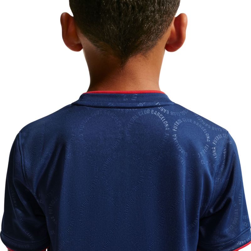 Nike FC Barcelona Third Kids' T-shirt Navy Blue II6713 498