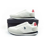 US Polo Assn sports shoes sneakers men's fashionable comfortable white Your Sports Performance