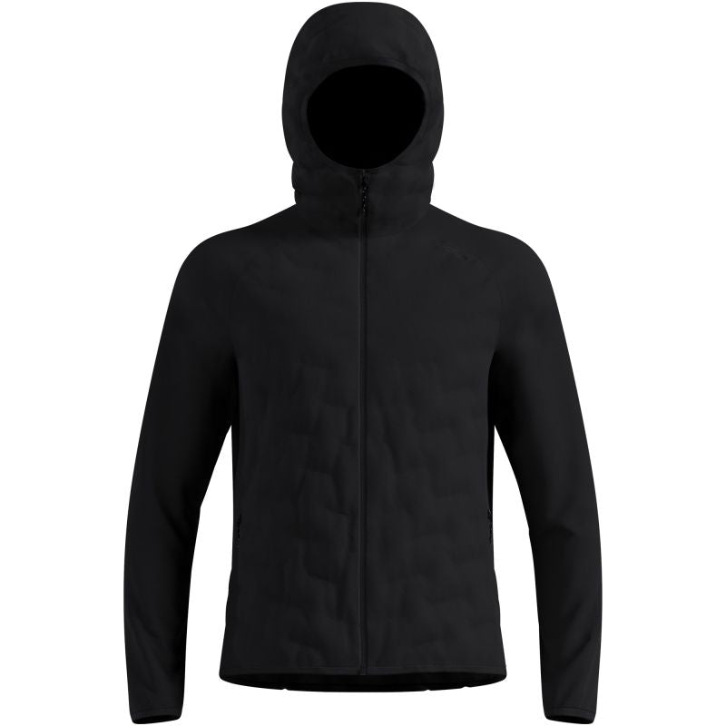 Men’s ZEROWEIGHT INSULATOR hybrid mid-layer hoody with full zip, black