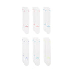 Nike Everyday Elevated Socks 6 Pairs White HQ8021 906