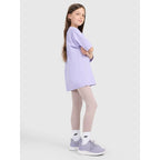 Girls' knitted leggings 4F 4FJRAW25TTIGF291-83S *Kategoria tymczasowa Your Sports Performance