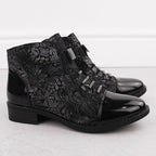 Women's black worker boots with socks Sabatina To be categorized Your Sports Performance