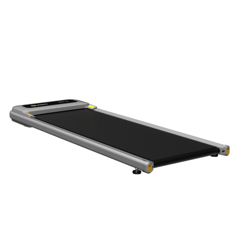 Urevo U1 Smart Walkingpad Treadmill + TUCKANO Electrically Adjustable Desk Black/Walnut In preparation Your Sports Performance