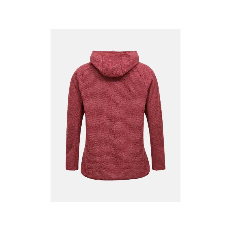 Women's PEAK PERFORMANCE W Freelight Polartec Alpha Hood red