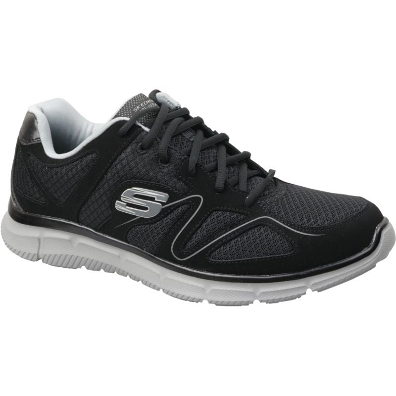 Skechers Satisfaction M 58350-BKGY shoes Footwear/Lifestyle/Skechers Your Sports Performance