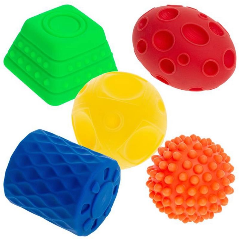 Sensory balls, shapes 5 pcs. AM Tullo 421 Accessories/Balls/Other balls Your Sports Performance