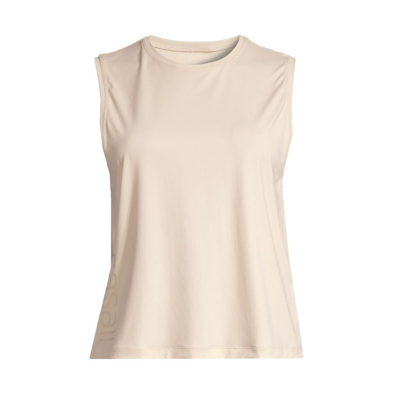 CASALL Women's Graphic Tank, Beige