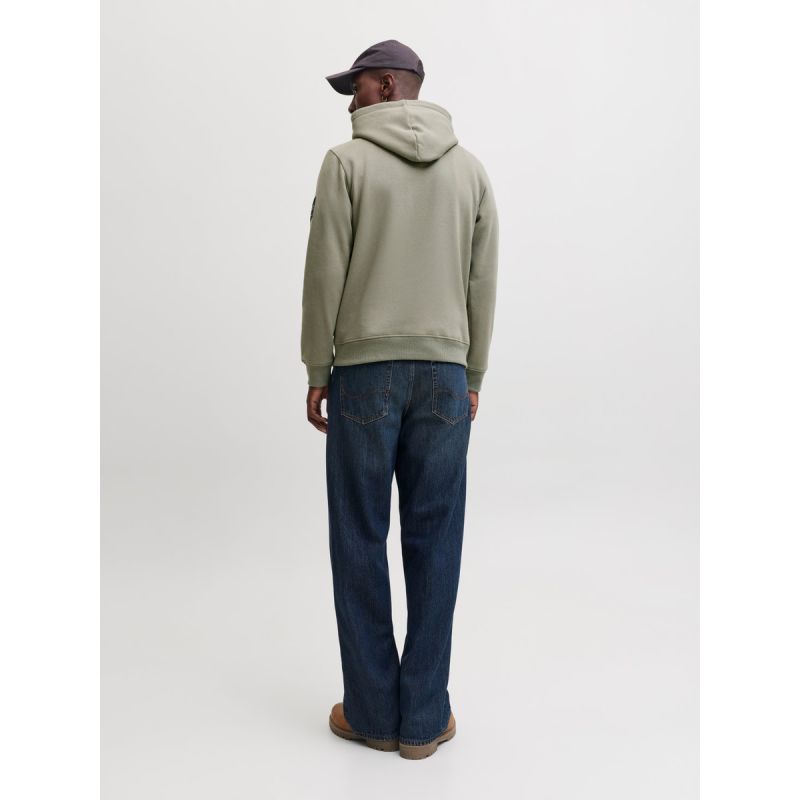 Jack&Jones Men's Hoodie JJCLEVELAND SWEAT HOOD SN 12298441 VETIVER