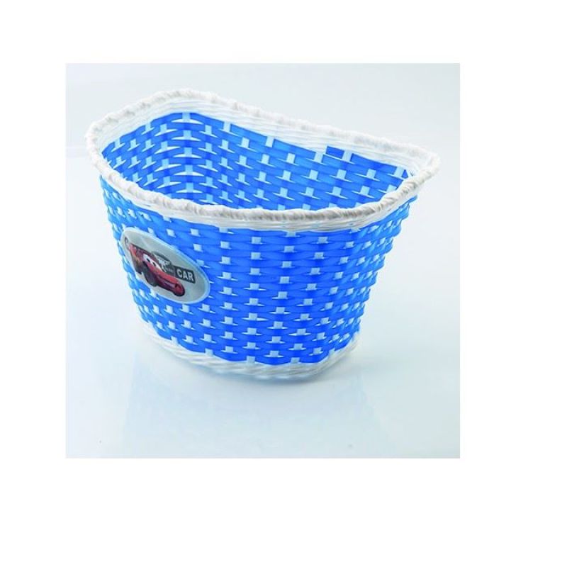 Bicycle basket - plastic front blue cars In preparation Your Sports Performance