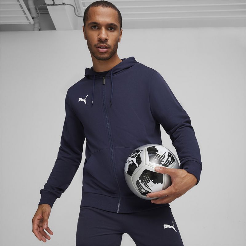 Puma Team Goal Casuals Hooded M 658595 06 sweatshirt Clothing/Football Puma