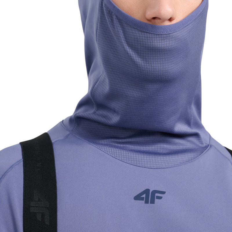 Men's thermal sweatshirt 4F M100 denim 4FWAW25UBRUM100 32S In preparation Your Sports Performance