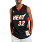 Mitchell &amp;Ness NBA Swingman Miami Heat Shaquille O`Neal T-shirt M SMJYAC18017-MHEBLCK05SON Clothing/Lifestyle/T-shirts/Mitchell & Ness Your Sports Performance