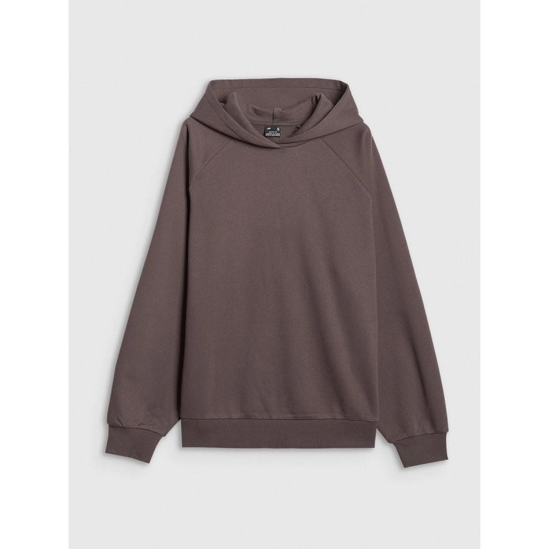 Women's sweatshirt with hood, open, 4F 4FRAW25TSWSF2775-82S 4f