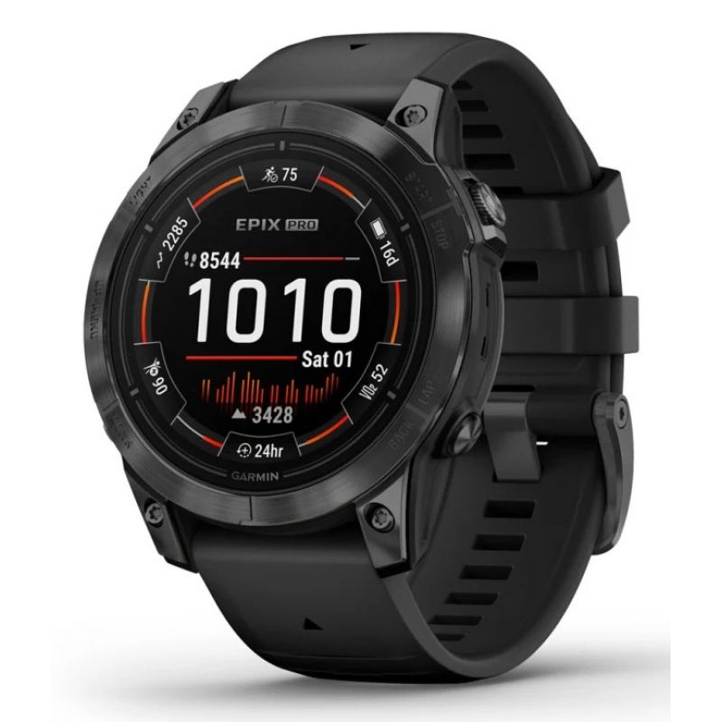 Garmin EPIX PRO g2 47mm Slate Gray Black / Black Band Sports Watch Akcesoria sportowe i turystyczne/Zegarki sportowe Your Sports Performance