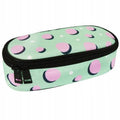 Incood Pink Dots School Pencil Case - 0002-0014 Akcesoria i sprzęt koszykarski/Saszetki, nerki Your Sports Performance