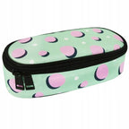 Incood Pink Dots School Pencil Case - 0002-0014 Akcesoria i sprzęt koszykarski/Saszetki, nerki Your Sports Performance