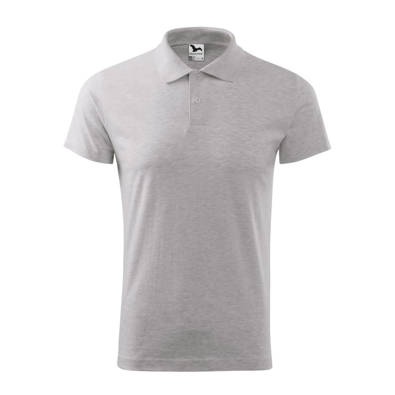 Malfini Single J. M MLI-20203 polo shirt light gray melange Clothing/Lifestyle/T-shirts/Malfini Malfini
