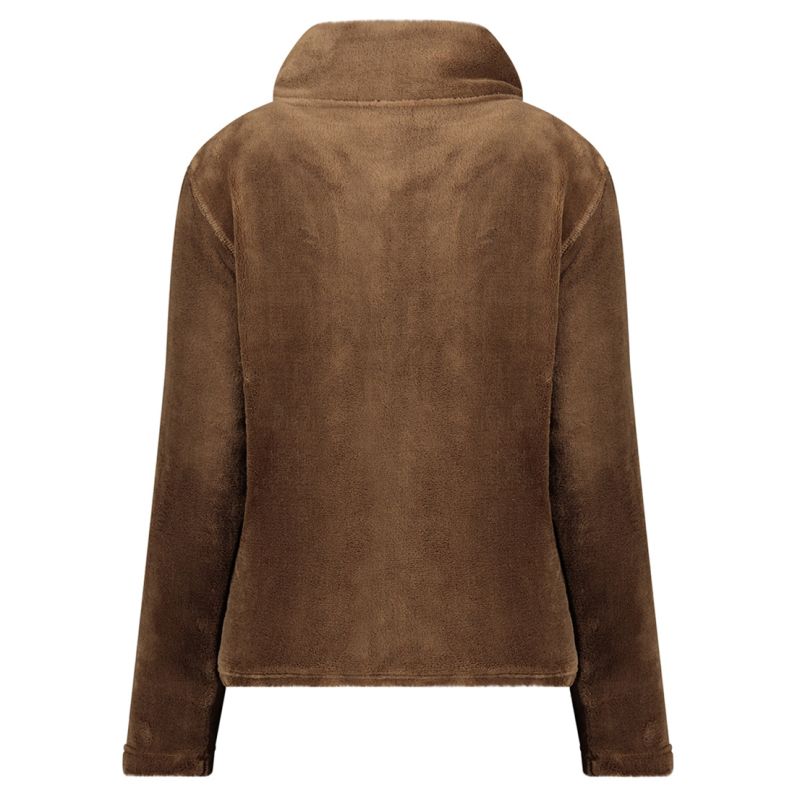 Women’s Fleece Jacket Geographical Norway TICARINA TAUPE DB LADY 0124 (WZ8082F/GN-TAUPE)
